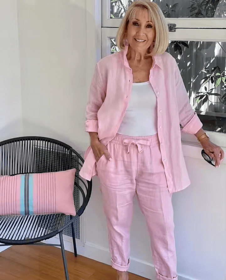 Adira | Relaxed Button-Down Two-Piece Set