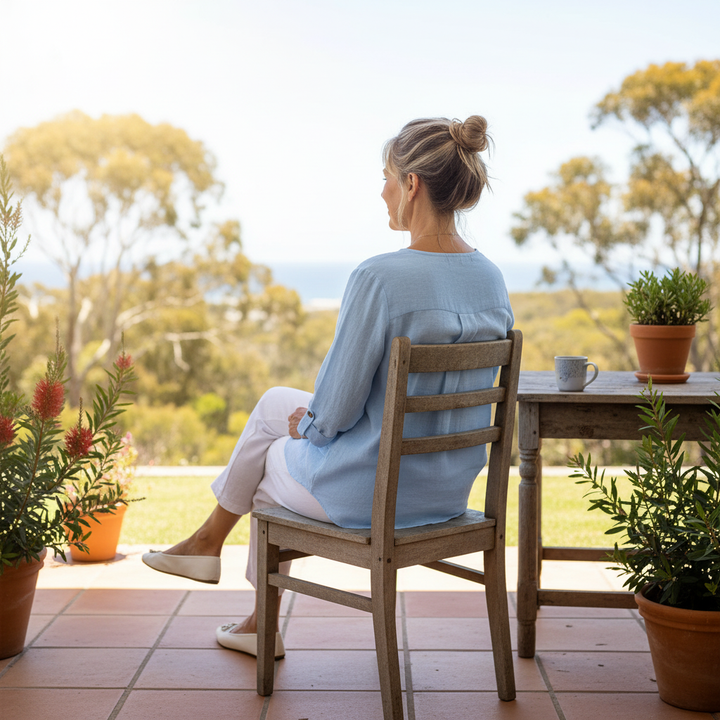 Elira | Women’s Casual Button Detail Summer Top