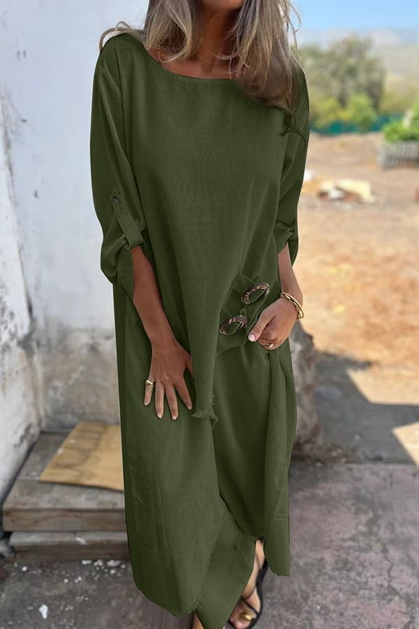 Alora | Effortless Relaxed Maxi Dress