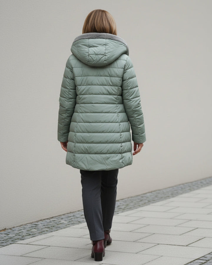 Hooded Quilted Winter Coat