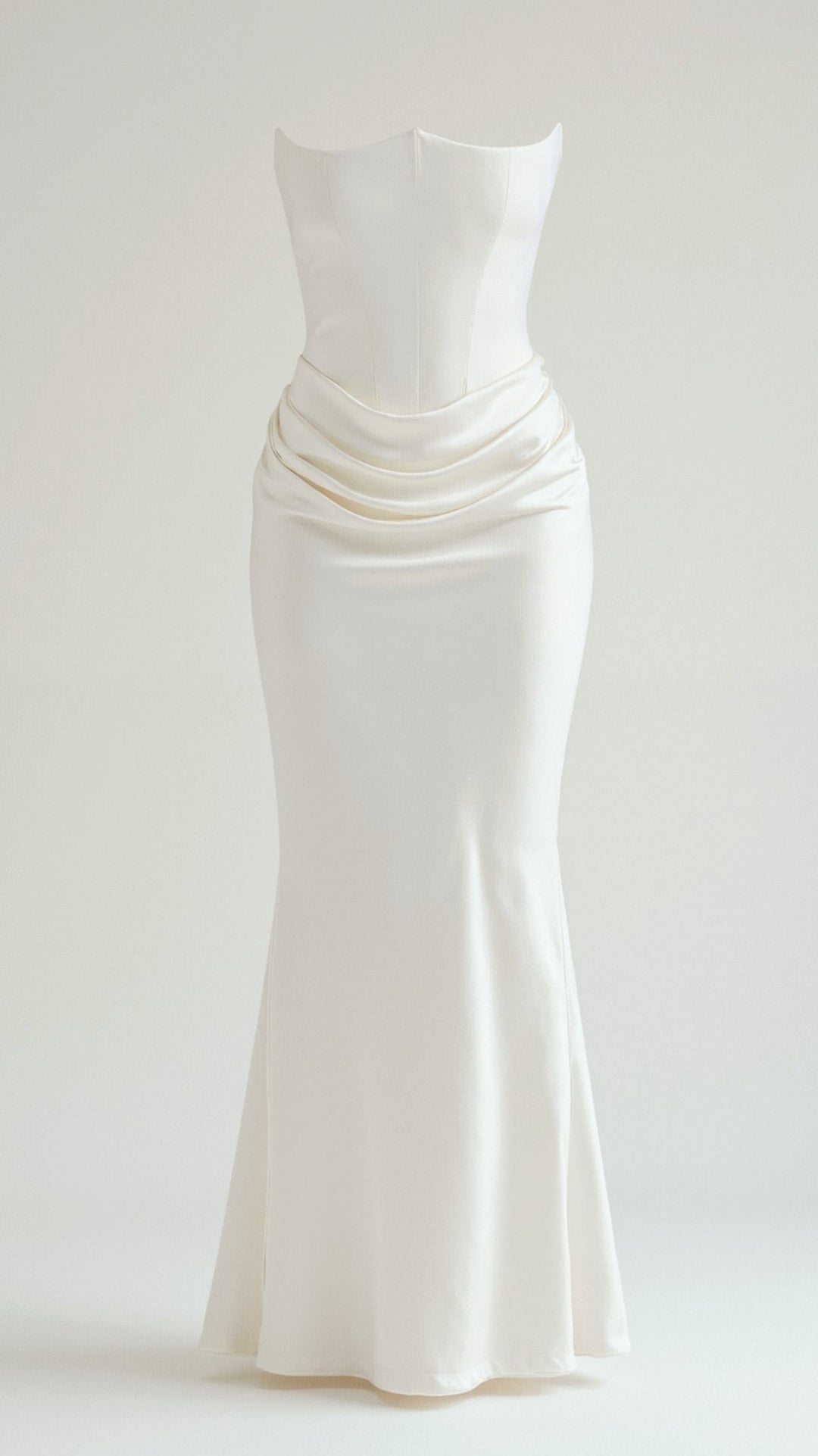 Serena | Women’s Minimalist Column Maxi Dress