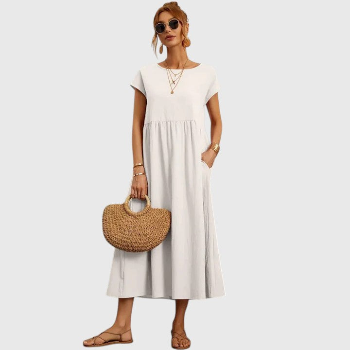 Leora | Relaxed Fit Midi Dress