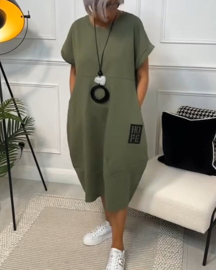 Clara | Casual Loose-Fit Midi Dress