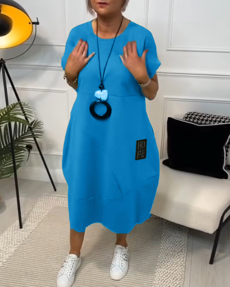 Clara | Casual Loose-Fit Midi Dress