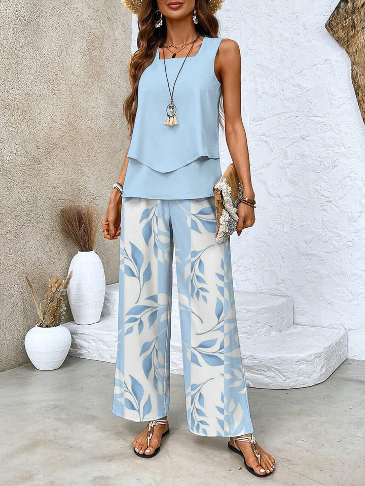 Alessia | Elegant Two-Piece Summer Set