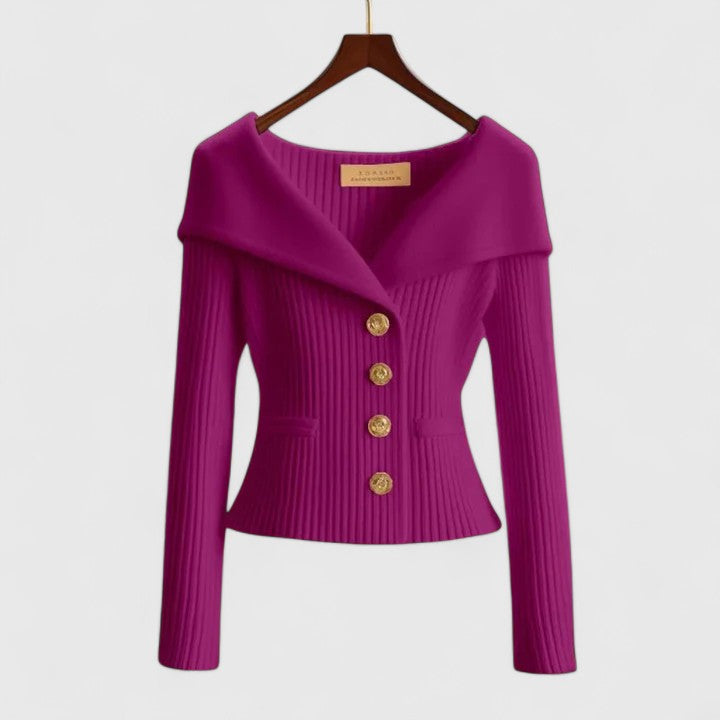 Vivienne | Elegant Off-Shoulder Women’s Blazer