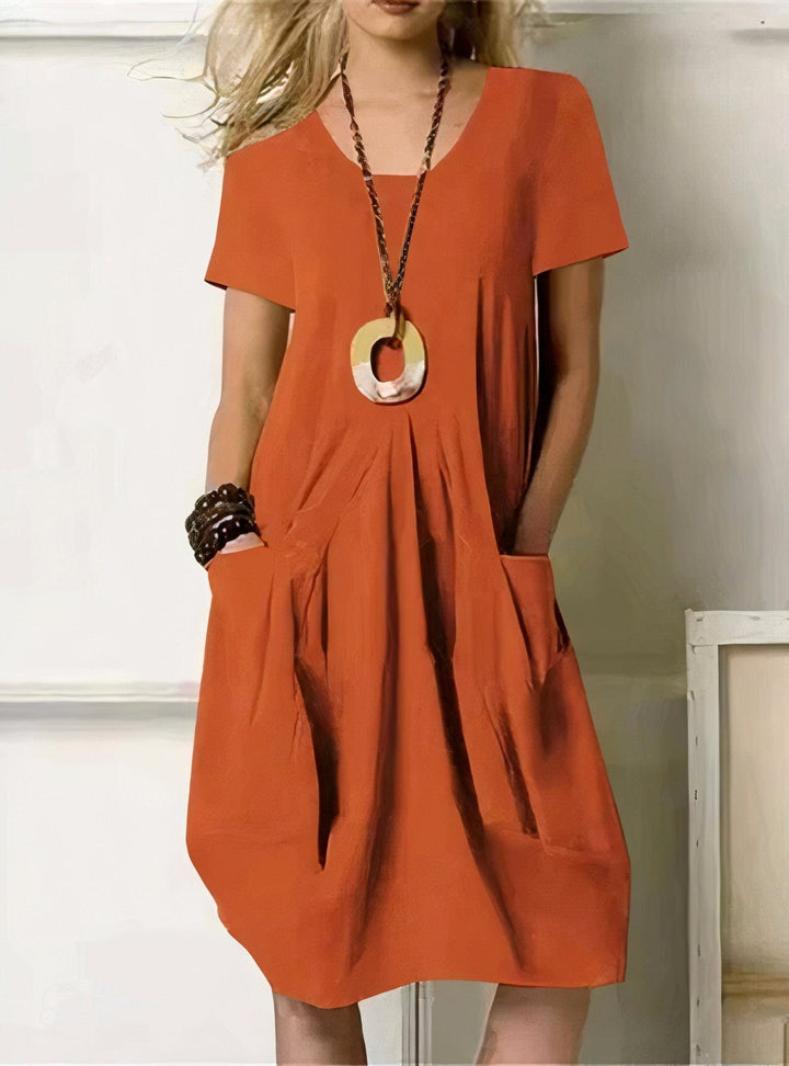 Sena | Minimalist Pocket Dress