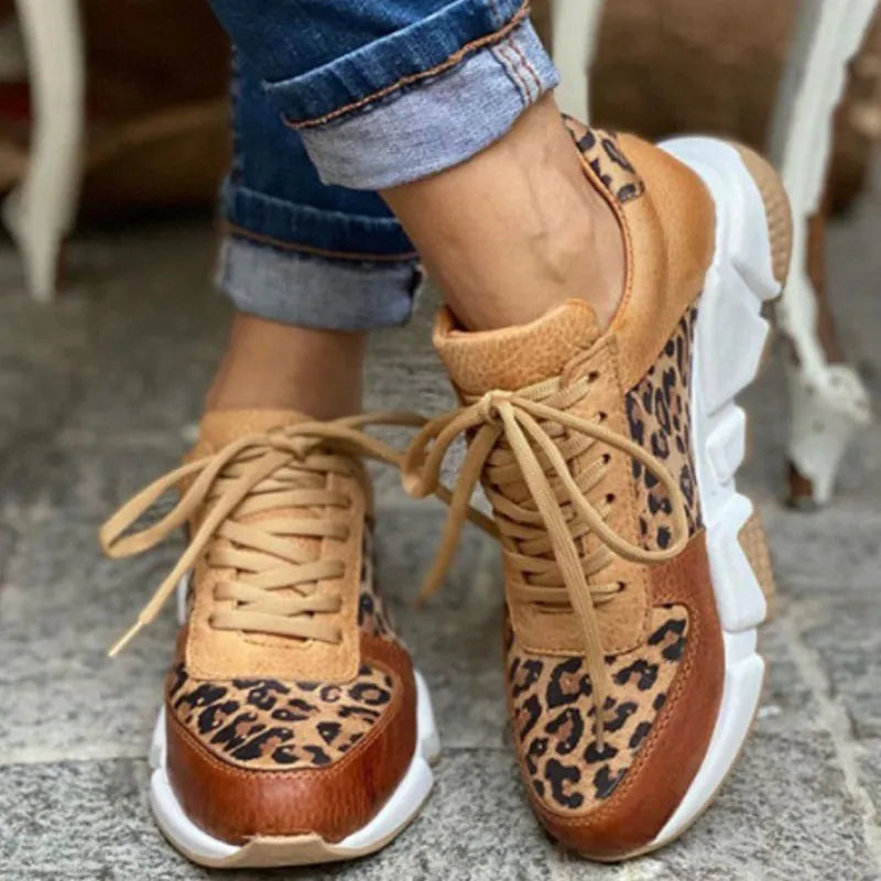 Nala | Women’s Leopard Print Comfort Sneakers