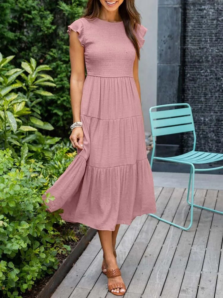 Zerella | Elegant Tummy Control Midi Dress