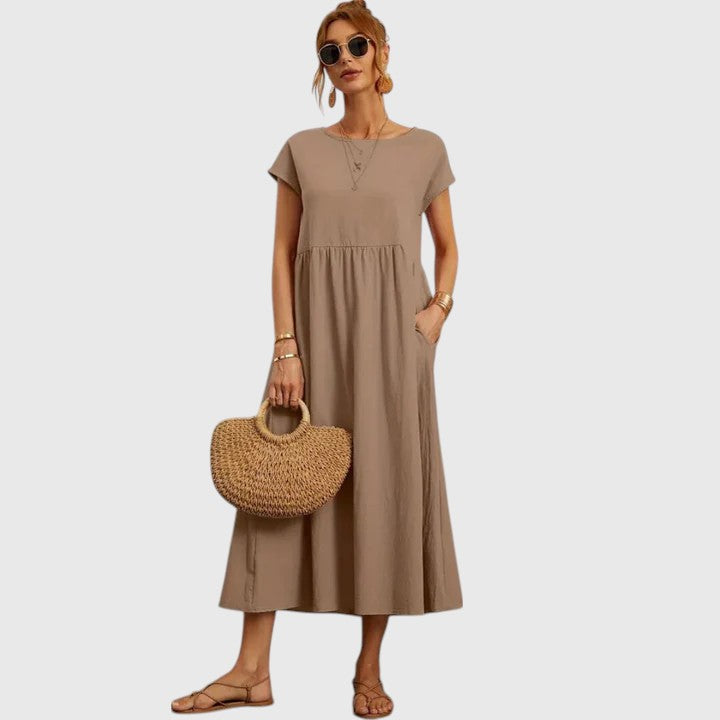Leora | Relaxed Fit Midi Dress
