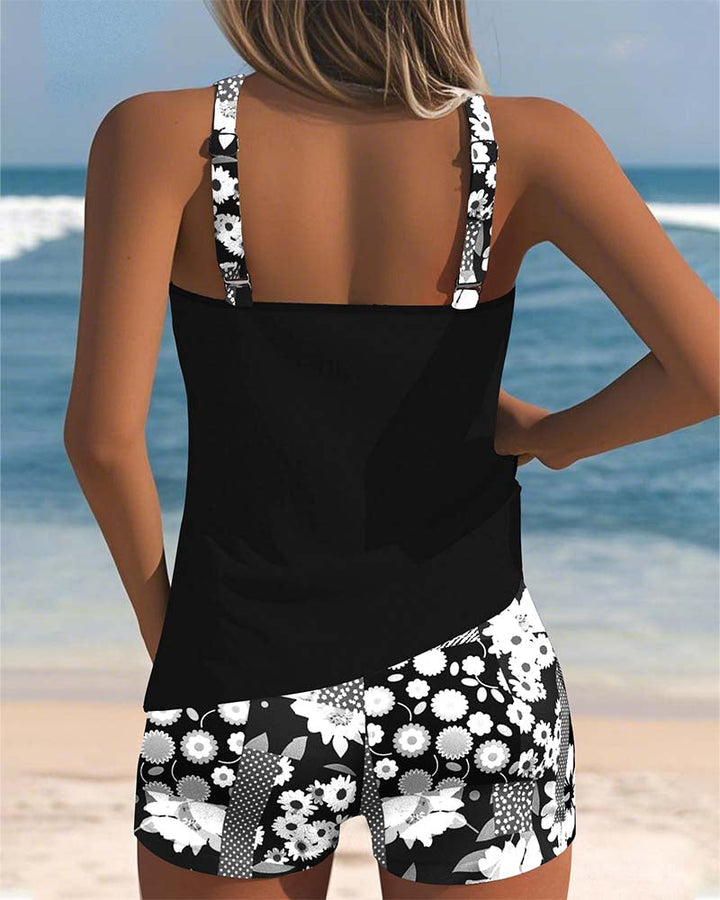 Avery | Flattering Two-Piece Tankini Set