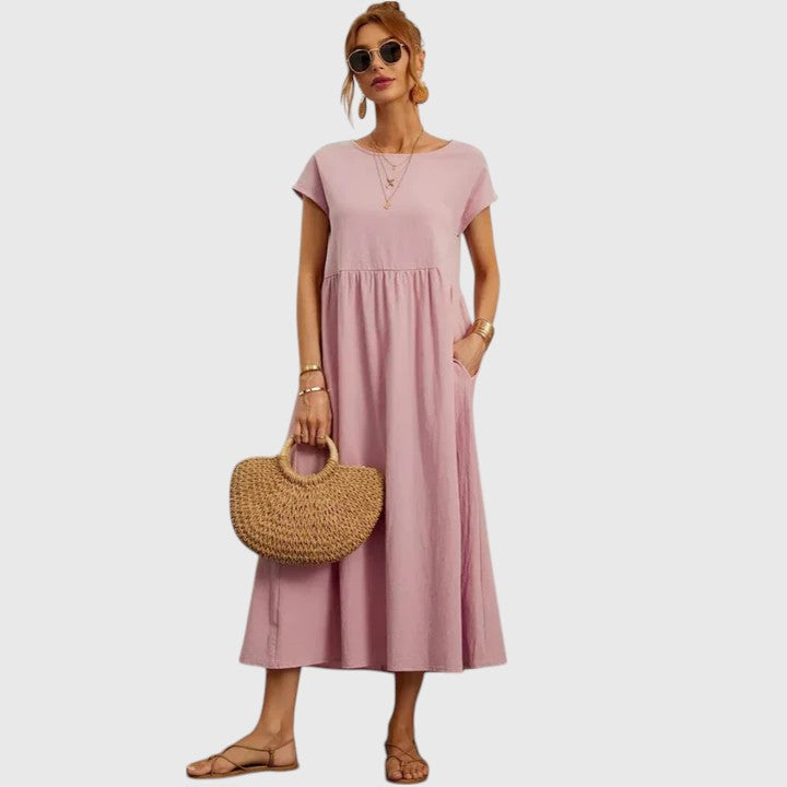 Leora | Relaxed Fit Midi Dress