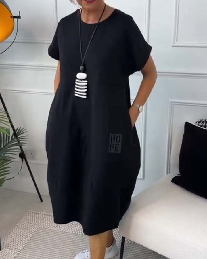 Clara | Casual Loose-Fit Midi Dress