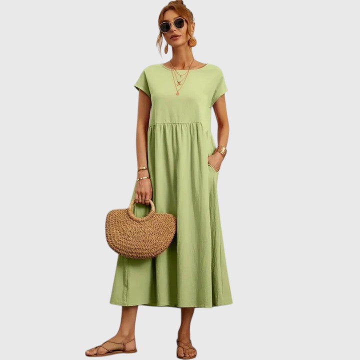 Leora | Relaxed Fit Midi Dress