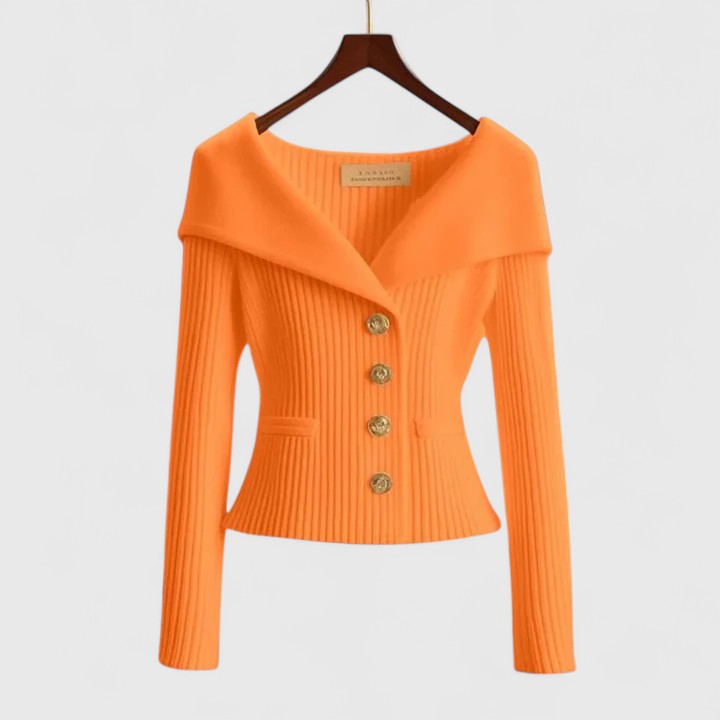 Vivienne | Elegant Off-Shoulder Women’s Blazer