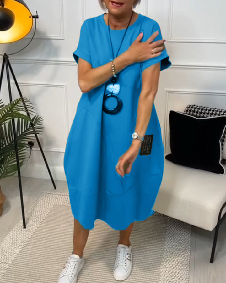 Clara | Casual Loose-Fit Midi Dress