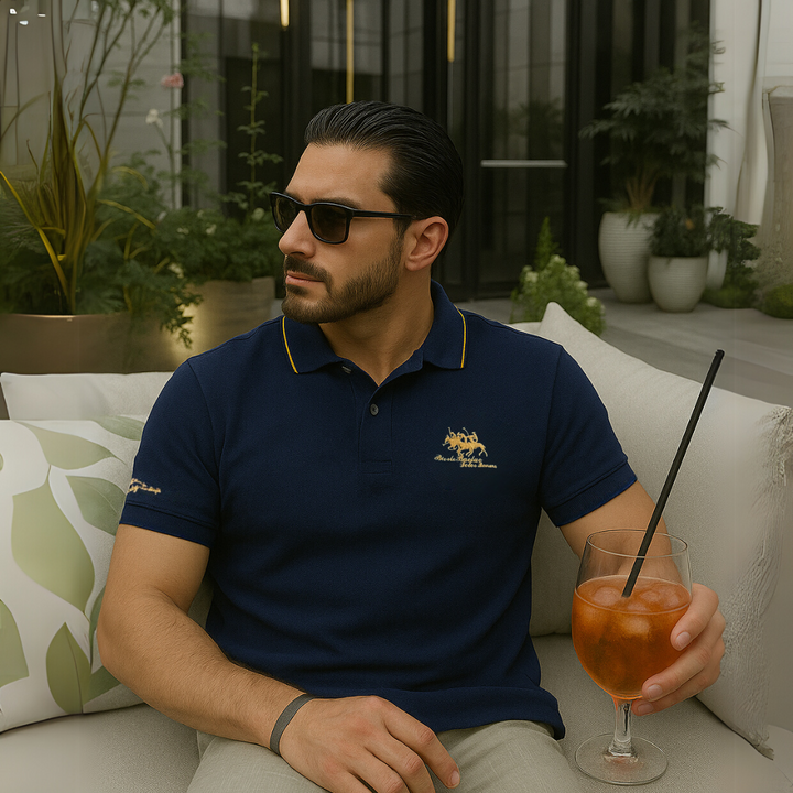 Ethan | Classic Short Sleeve Polo Shirt