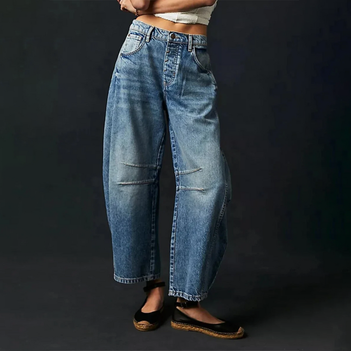 Relaxed Straight-Leg Pants