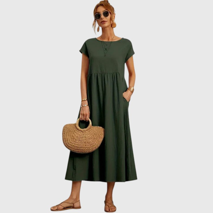 Leora | Relaxed Fit Midi Dress