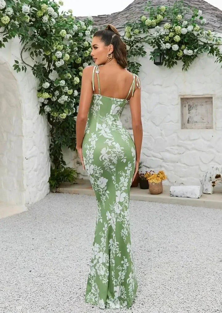 Chic Floral Maxi Dress