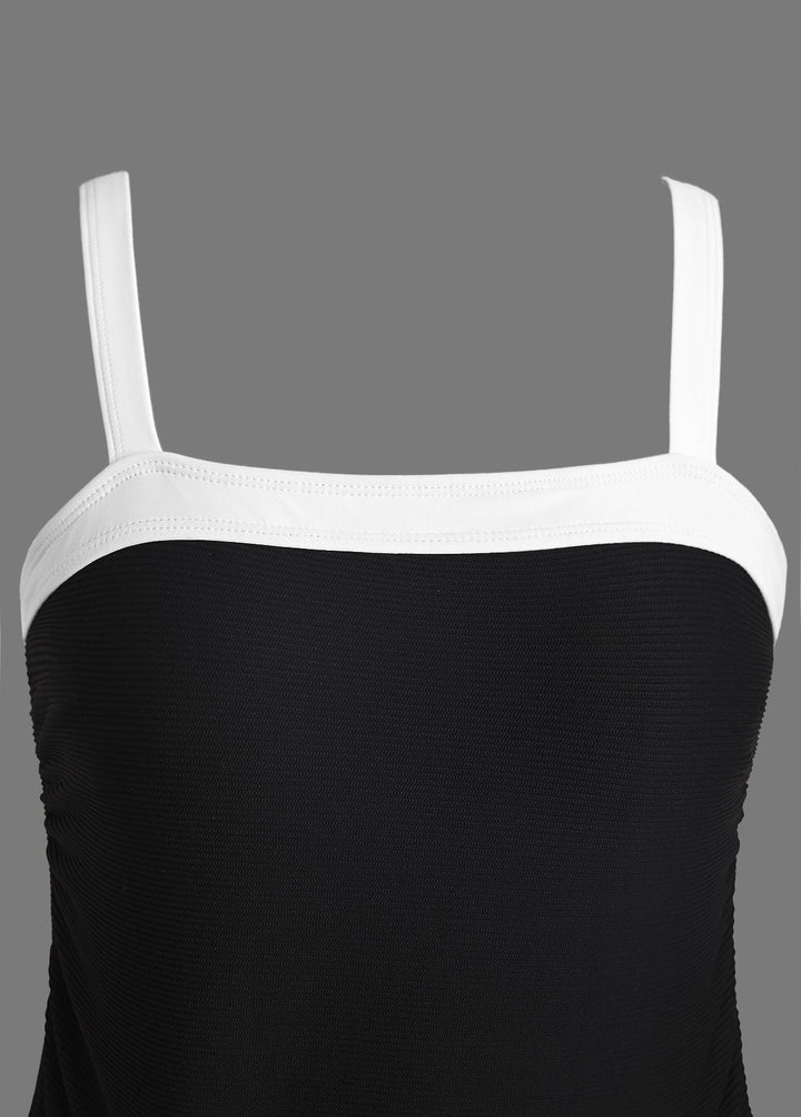 Camryn | Elegant Contrast Swim Dress