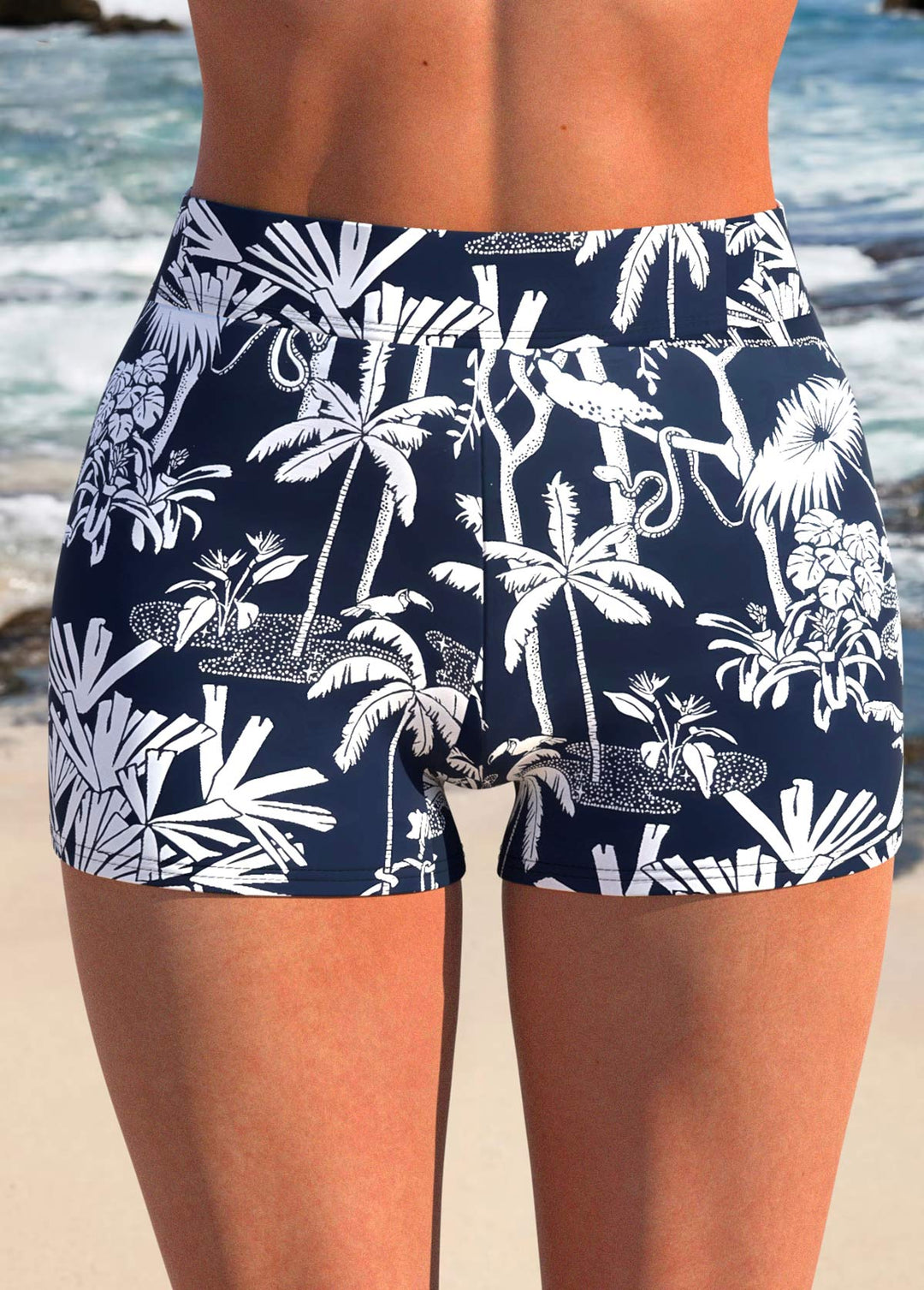 Marina | Pleated Flowy Tankini Set