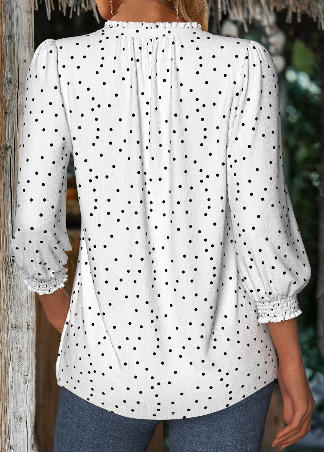 Clara | Button-Front Casual Women’s Blouse