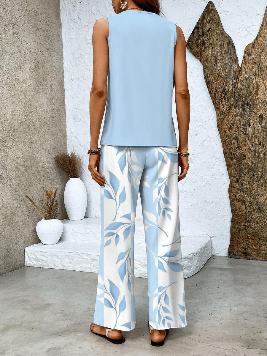 Rowan | Elegant Wide-Leg Set