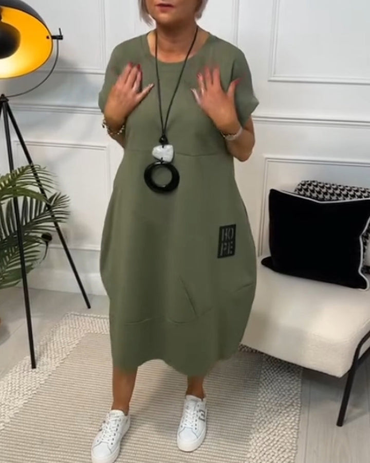 Clara | Casual Loose-Fit Midi Dress