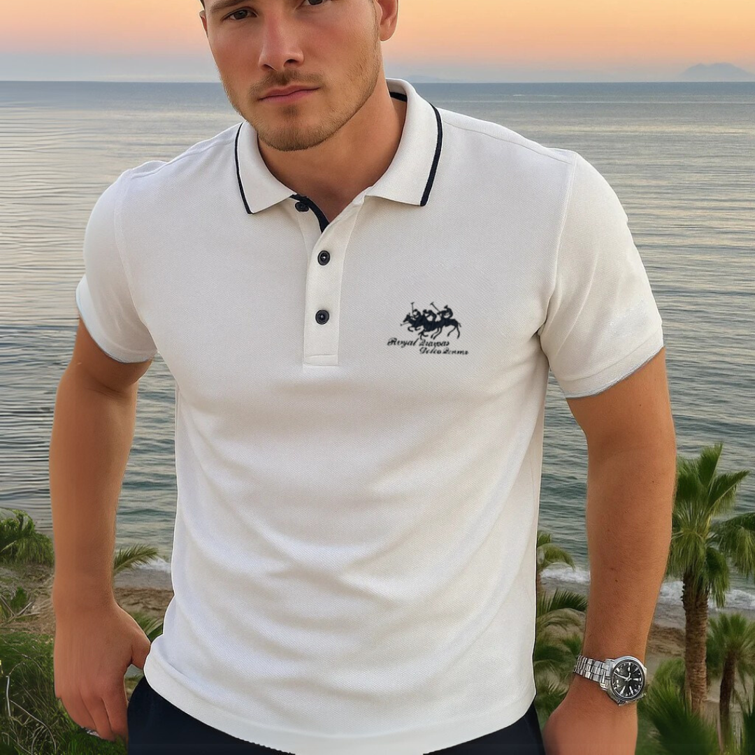 Ethan | Classic Short Sleeve Polo Shirt