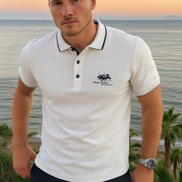 Ethan | Classic Short Sleeve Polo Shirt
