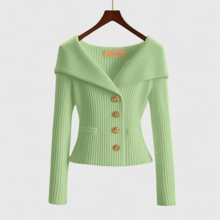 Vivienne | Elegant Off-Shoulder Women’s Blazer