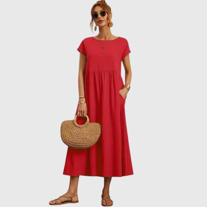 Leora | Relaxed Fit Midi Dress