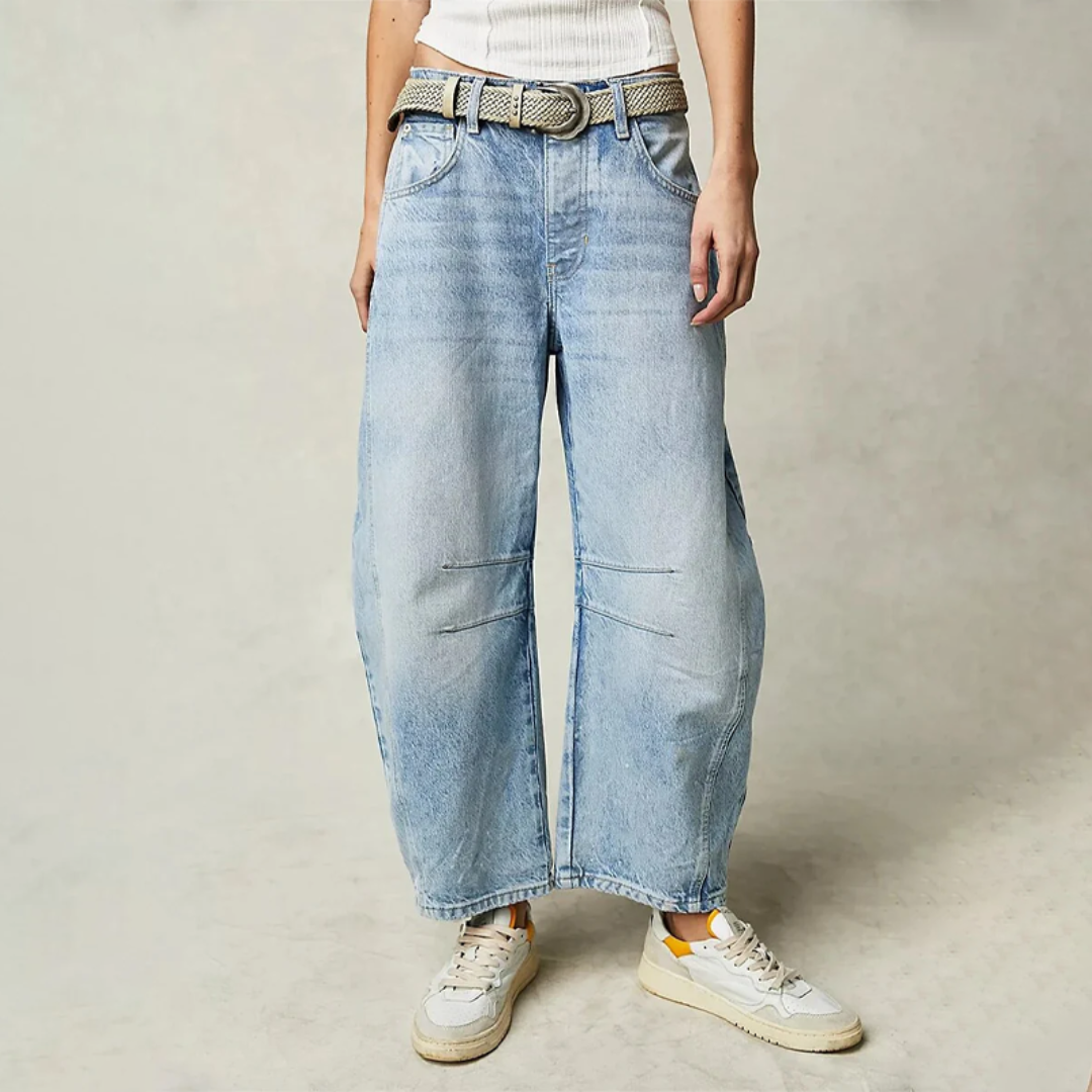 Relaxed Straight-Leg Pants