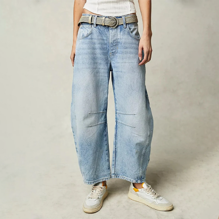Relaxed Straight-Leg Pants
