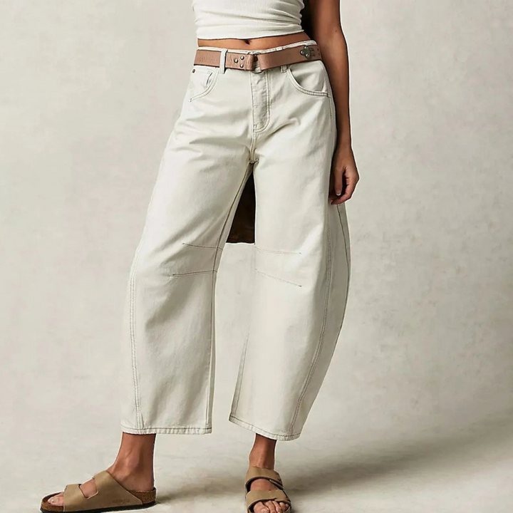 Relaxed Straight-Leg Pants
