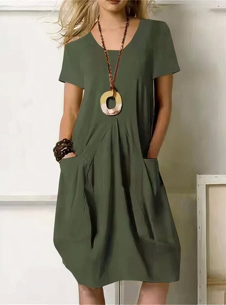 Sena | Minimalist Pocket Dress
