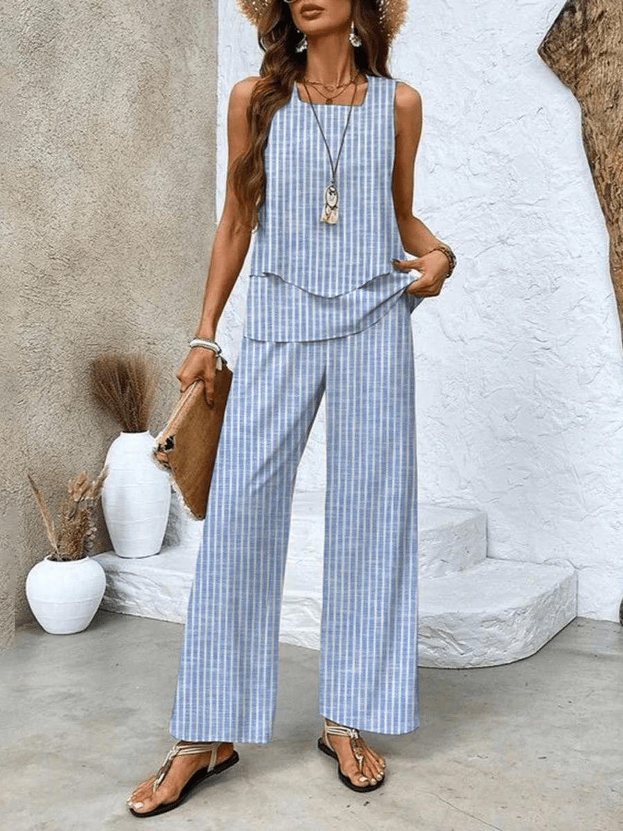 Rowan | Elegant Wide-Leg Set
