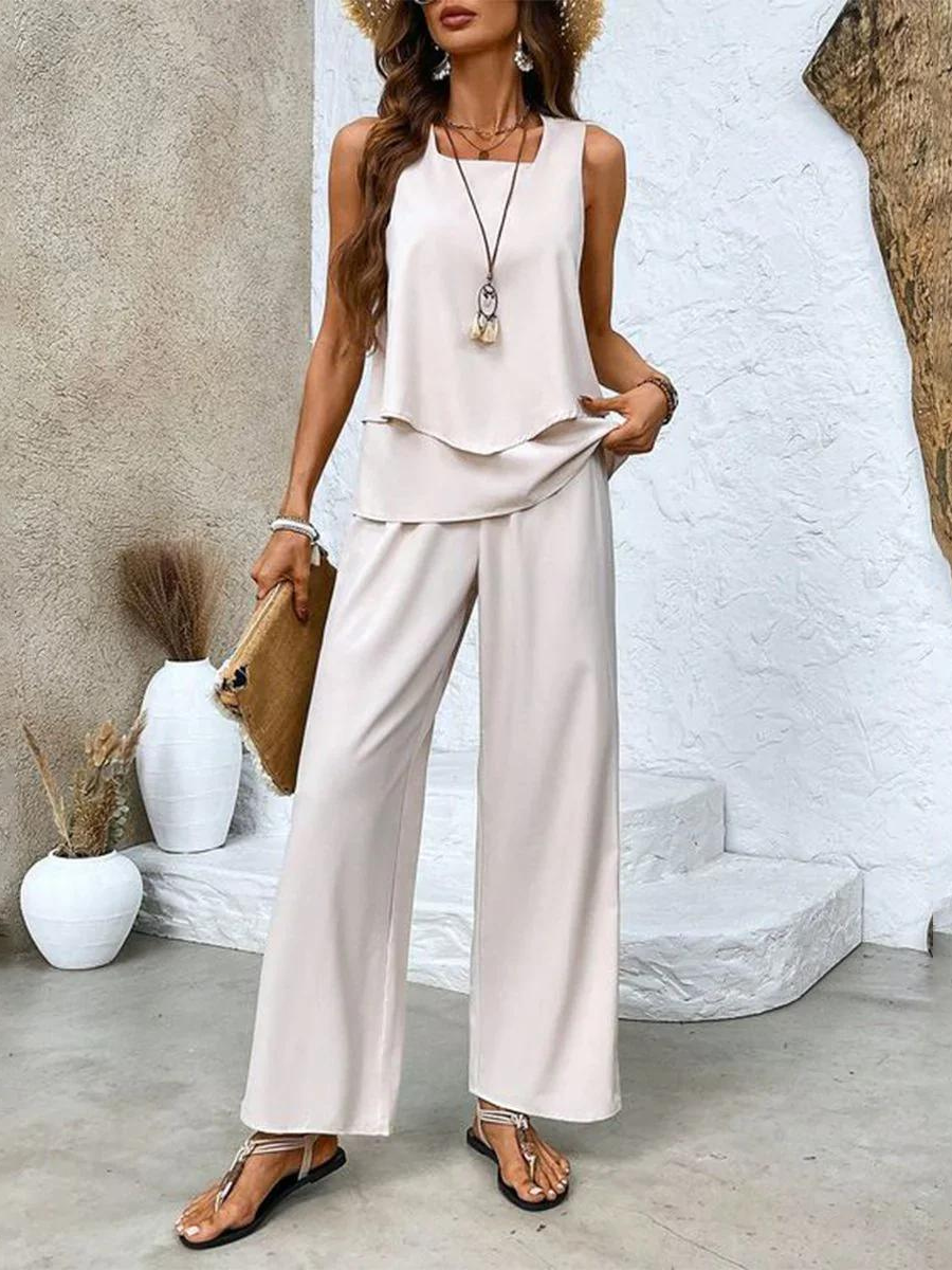 Alessia | Elegant Two-Piece Summer Set