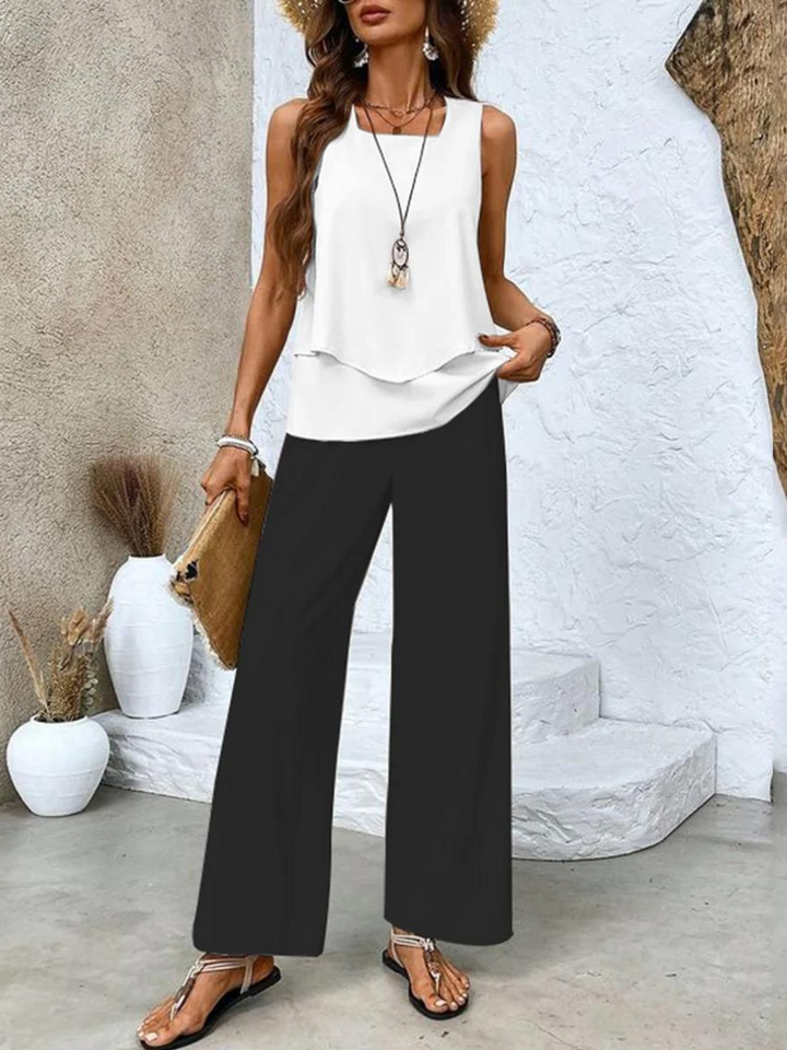 Alessia | Elegant Two-Piece Summer Set