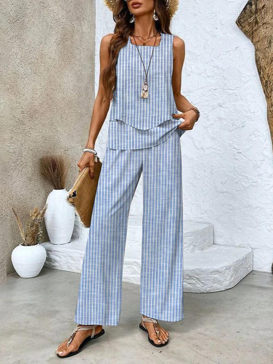 Alessia | Elegant Two-Piece Summer Set