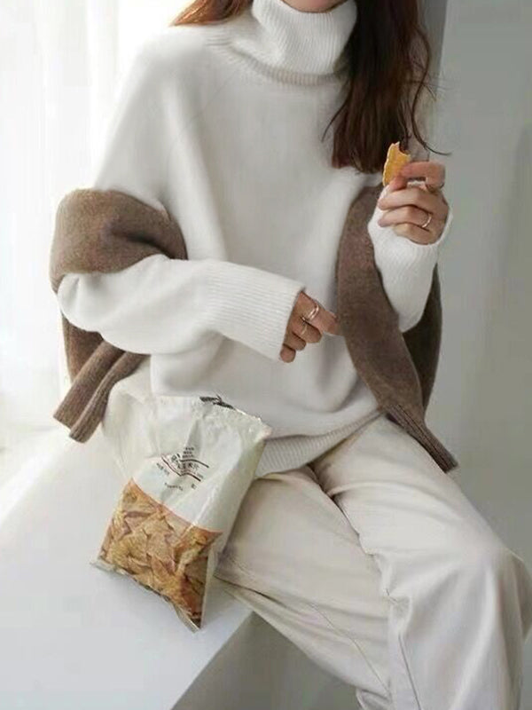 Cozy Knit Turtleneck Sweater