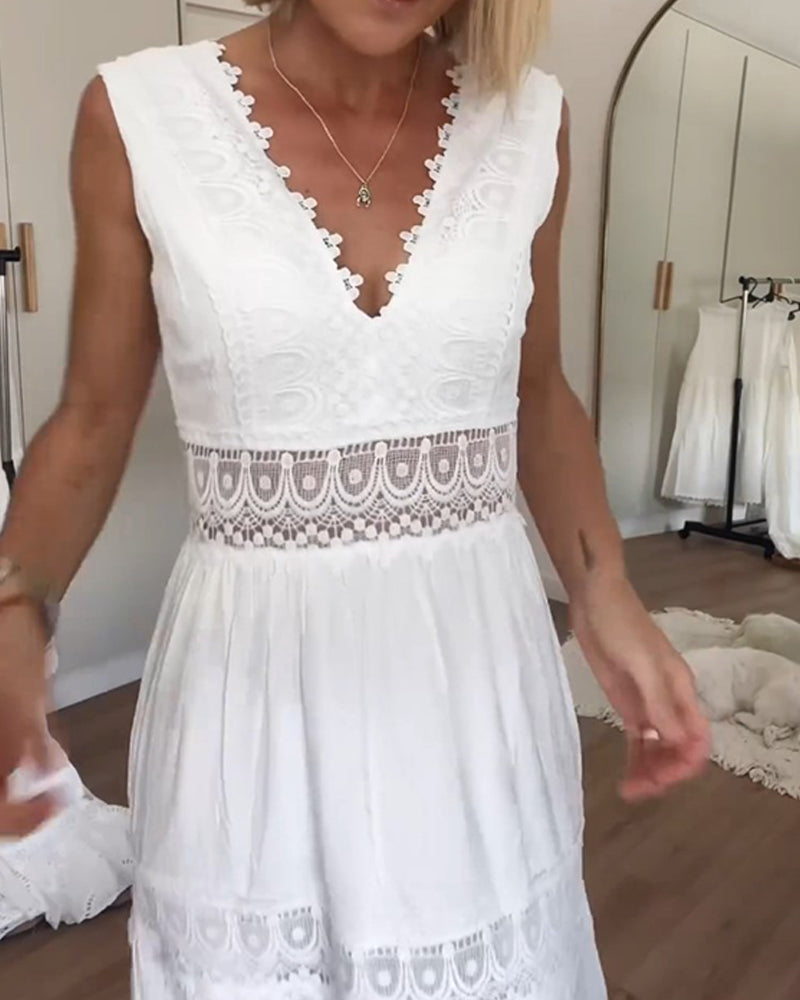 Elegant Spring Maxi Dress