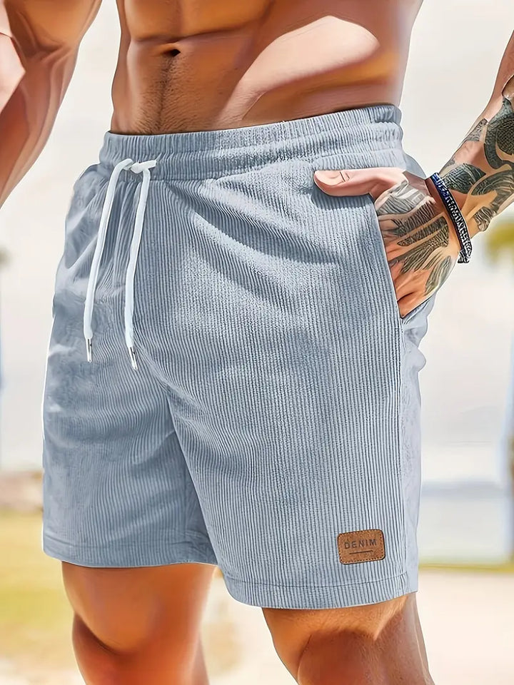 Logan | Relaxed Drawstring Beach Shorts