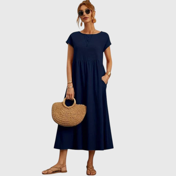 Leora | Relaxed Fit Midi Dress