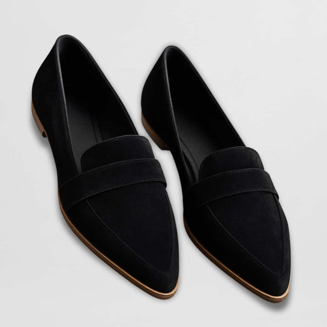 Sloane | Women’s Pointed Toe Suede Smart-Casual Loafer