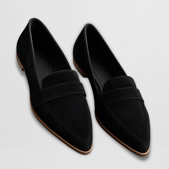 Sloane | Women’s Pointed Toe Suede Smart-Casual Loafer