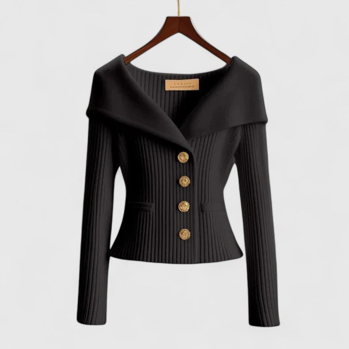 Vivienne | Elegant Off-Shoulder Women’s Blazer