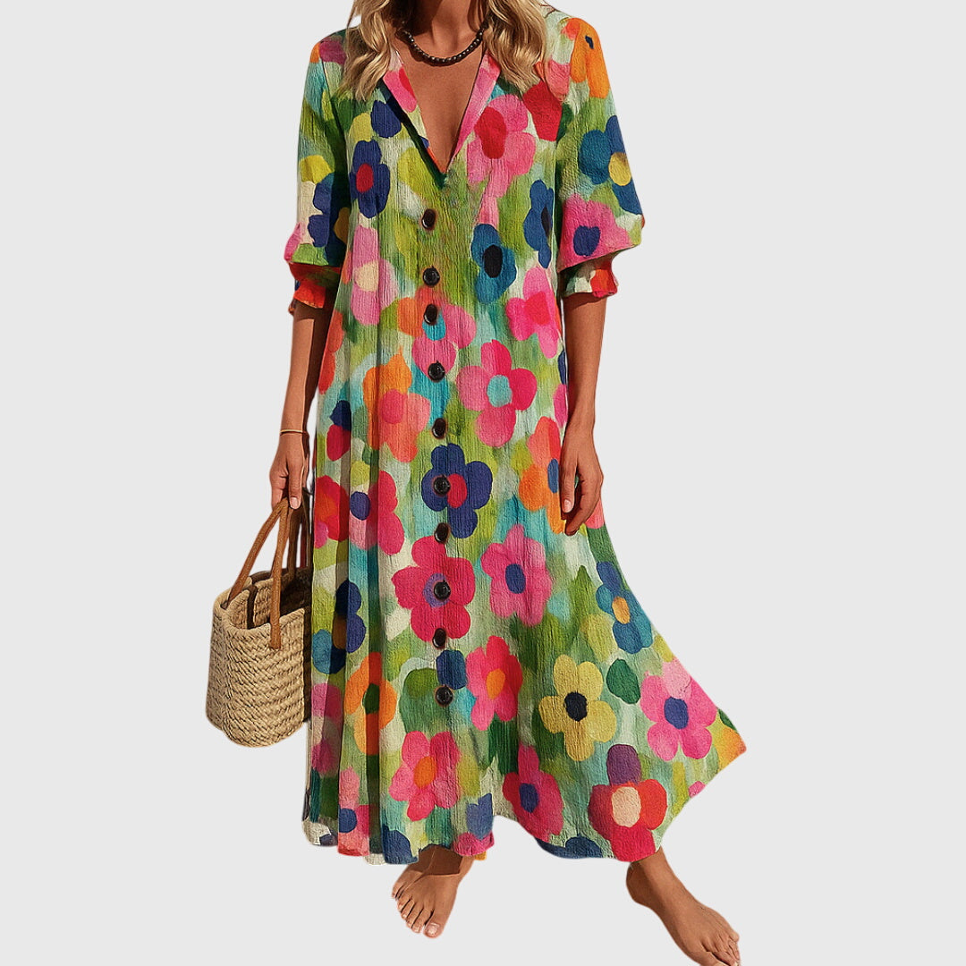 Elegant Spring Maxi Dress
