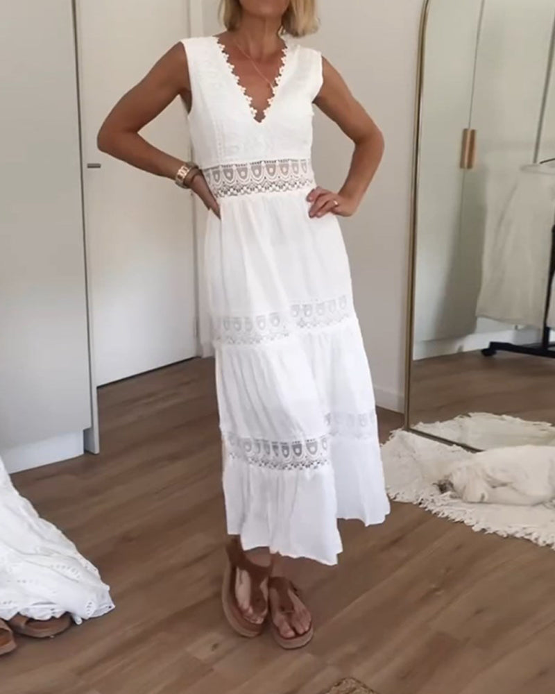 Elegant Spring Maxi Dress